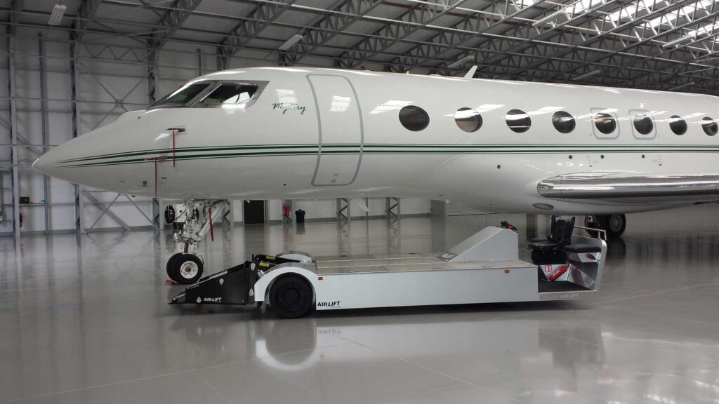 AL100 used in the hangar